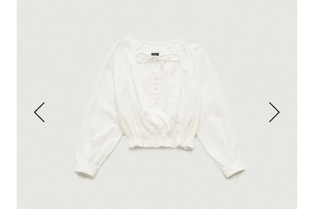 더바넷 the barnnet pleatib blouse